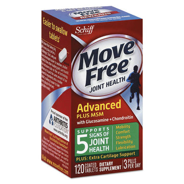 Move Free® Move Free Advanced Plus Msm Joint Health Tablet, 120 Count freeshipping - TVN Wholesale